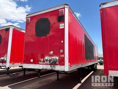 2012 Great Dane 48 ft x 102 in Sliding T/A Van Trailer