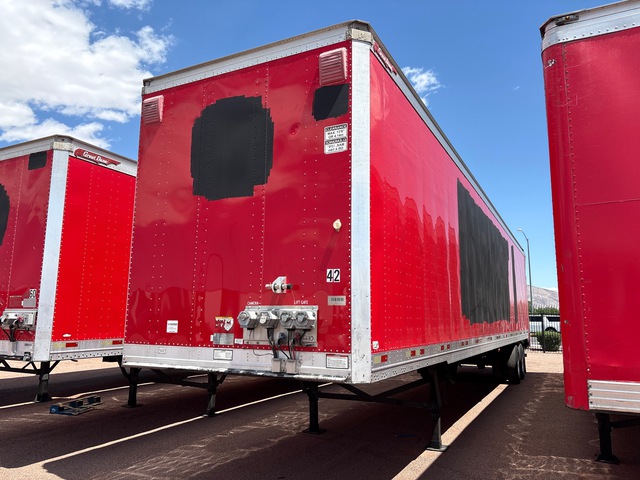 2012 Great Dane 48 ft x 102 in Sliding T/A Van Trailer