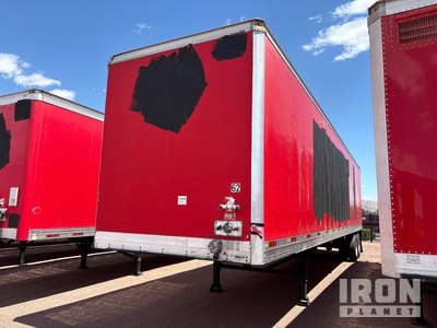 2007 Trailmobile 45 ft x 102 in Sliding T/A Van Trailer