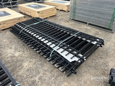 Steel panels: Qty of 3 48 in, Qty of 2 42 in, Qty of 3 36 in, Qty of 1 30 in