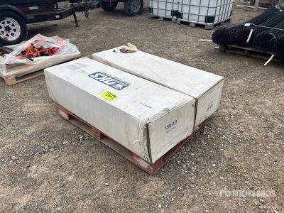 Quantity of (2) Doorking Mounting Posts18 1/3 x 12 1/3 x 52 1/4 (Unused)