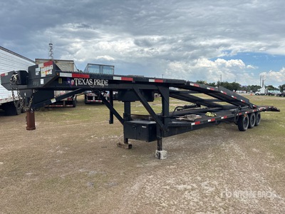 2022 Texas Pride Tri/A 4 Car Open Car Carrier Trailer