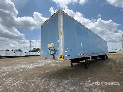 2013 Wabash 53 ft x 102 in T/A Van Trailer