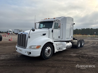 2009 Peterbilt 386T 6x4 T/A Sleeper Truck Tractor