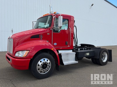 2011 Kenworth T370 Hybrid 4x2 Day Cab Truck Tractor