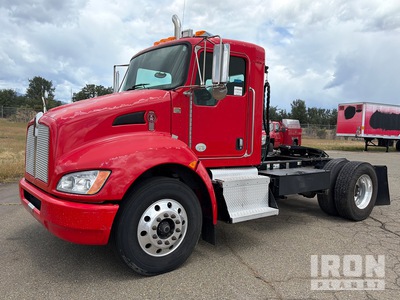 2011 Kenworth T370 Hybrid 4x2 Day Cab Truck Tractor