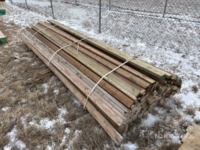 Quantity of (100) 2 x 4 x 12 ft Lumber