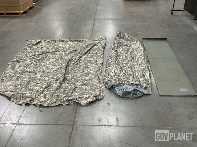 (35) Bivy Covers, (10) Tarpaulins & (8) Self-Inflating Sleeping Mats