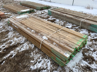 Quantity of (80) 2 x 4 x 10 ft Lumber