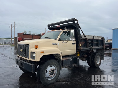 1996 Chevrolet C7500 Kodiak 4x2 Camion à benne essieu simple