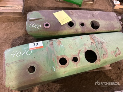 Quantity of (2) Tractor Hood Varios - Fits John Deere 3010 & 4010