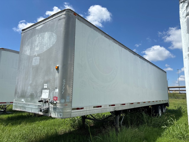 1998 Trailmobile 42 ft x 102 in Sliding T/A Van Trailer