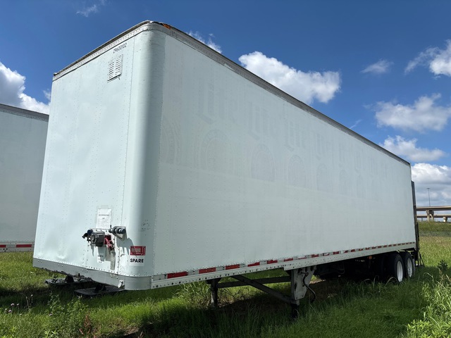 1996 Strick 48 ft x 102 in Sliding T/A Van Trailer