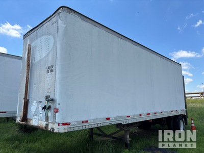 2000 Hyundai VI2280151FJRP 28 ft x 102 in S/A Van Trailer