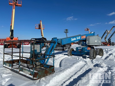 2014 Genie S-45 4WD Diesel Telescopic Boom Lift