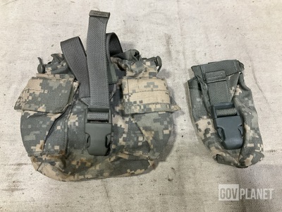 (767) General Purpose Canteen Pouches & (568) Flash Bang Grenade Pouches