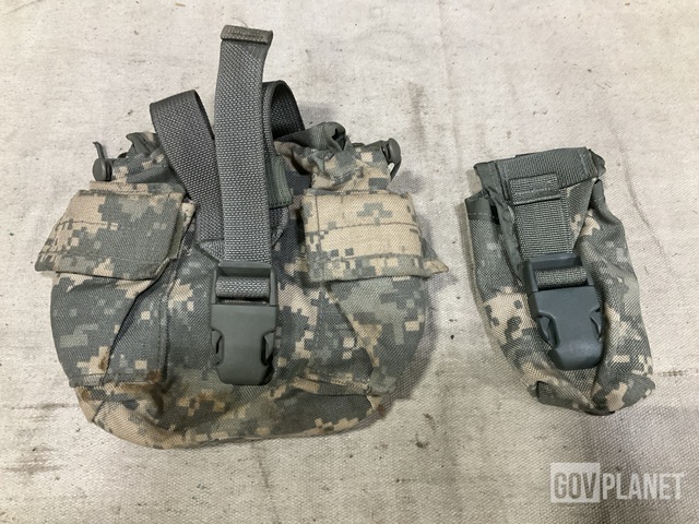 (767) General Purpose Canteen Pouches & (568) Flash Bang Grenade Pouches