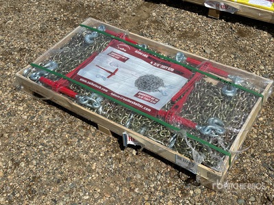 Quantity of (5) 2026 Suihe BC-9200 9200 lb Ratchet Binders & (10) 20 ft Chains (Unused)