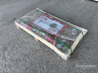 Quantity of (5) 2026 Suihe BC-9200 9200 lb Ratchet Binders & (10) 20 ft Chains (Unused)