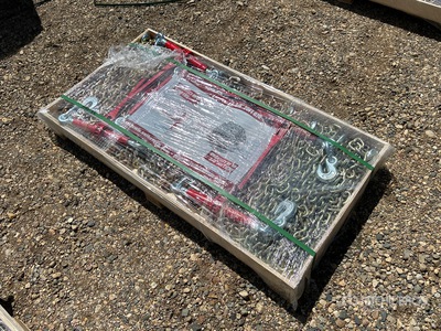 Quantity of (5) 2026 Suihe BC-9200 9200 lb Ratchet Binders & (10) 20 ft Chains (Unused)
