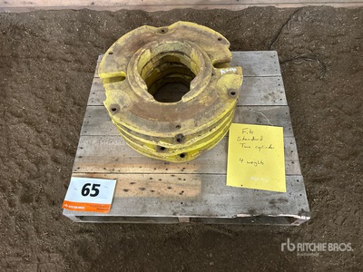 Quantity of (4) Wheel Weights Tractor Weights