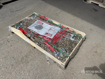 Quantity of (5) 2026 Suihe BC-5400 5400 lb Ratchet Binders & (10) 20 ft Chains (Unused)