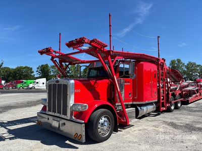 2018 Peterbilt 389 6x4 Sleeper شاحنة نقل سيارات
