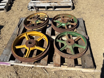 Quantity of (4) Crawler Wheels