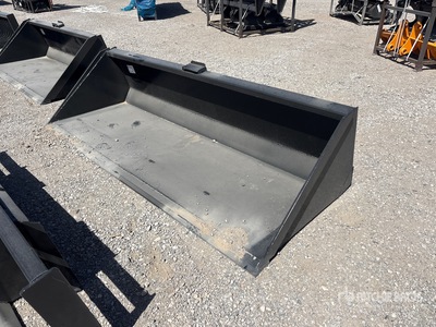 2025 Kit Containers QT-DB-S90 90 in General Purpose Skid Steer Bucket (Unused)