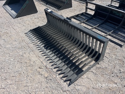 2025 Kit Containers QT-SB-L72 70 in Skid Steer Screening Bucket