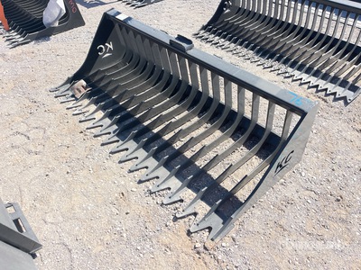 2025 Kit Containers QT-SB-L76-V3 76 in Skid Steer Screening Bucket