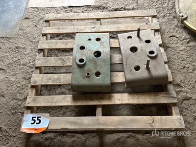 Quantity of (2) Tractor Weights