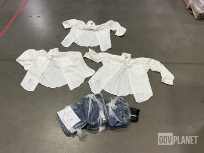 (1) Compass, (7) Pairs of Men's Trousers, (18) Men's Shirts & Assorted Items