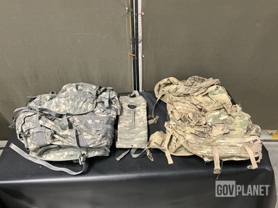 (14) Large Field Pack Sets, (3) MOLLE 4000 Rucksacks & Assorted Items