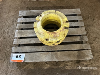 Quantity of (4) Wheel Weights Tractor Weights