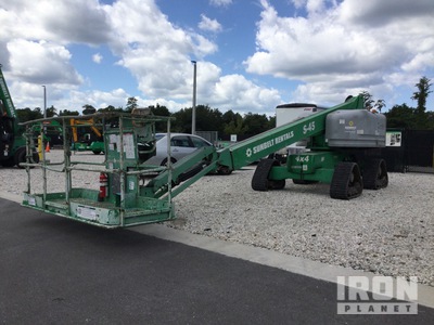 2017 Genie S-45 Crawler Diesel Telescopic Boom Lift