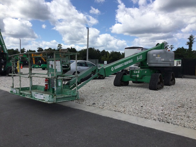 2017 Genie S-45 Crawler Diesel Telescopic Boom Lift