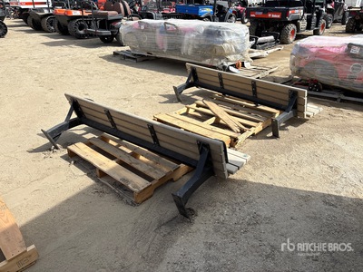 Quantity of (2) Park Benches