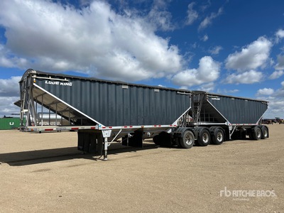 2015 Lode King Tri/A Super B-Train Lead Remorque à grains