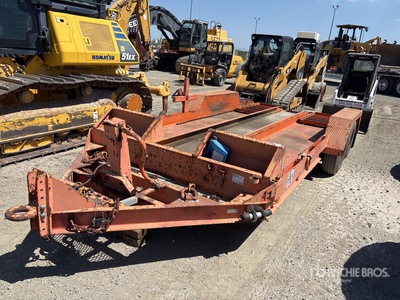 1999 Custom Built 14 ft T/A Equipment Trailer