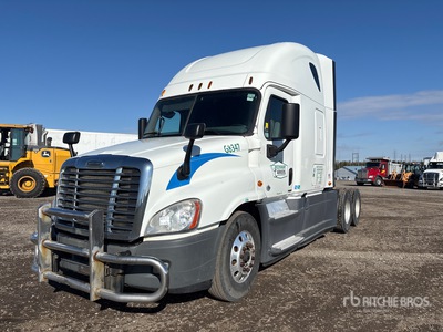 2016 Freightliner Cascadia 125 6x4 T/A Sleeper Truck Tractor