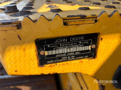 2012 John Deere 850J Crawler Dozer