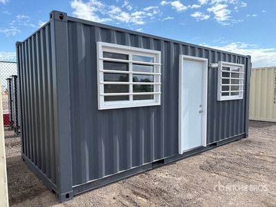 2026 20 ft x 8 ft 20 ft x 8 ft Skid-Mounted Storage Container Mobile Office Varios, equipamiento de contenedor (Unused)