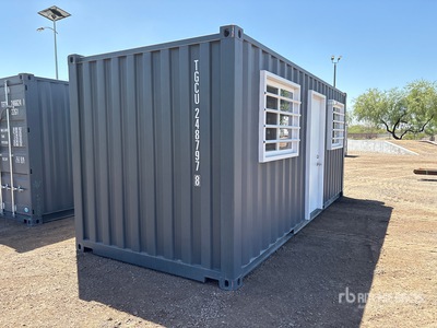 2026 20 ft x 8 ft 20 ft x 8 ft Skid-Mounted Storage Container Mobile Office Varios, equipamiento de contenedor (Unused)