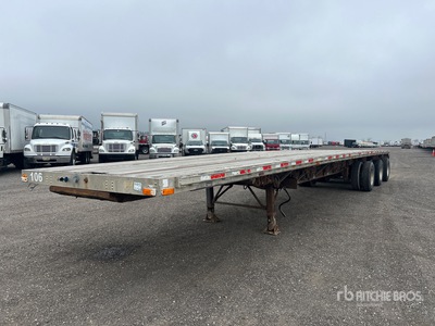 2003 Transcraft 48 ft Tri/A Flatbed Trailer