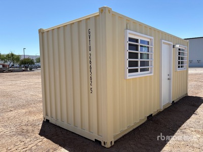 2026 20 ft x 8 ft 20 ft x 8 ft Skid-Mounted Storage Container Mobile Office معدات الحاويات المتنوعة (Unused)