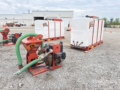 2016 Ditch Witch FM13V 750 gallon water tank Mud Mixing System
