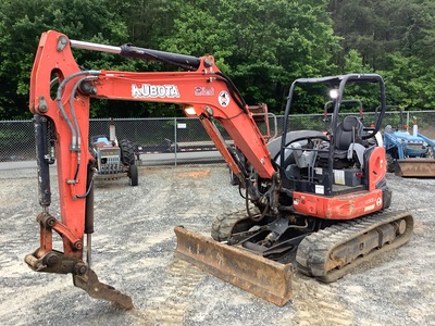 2015 Kubota U55-4R1AP Mini Excavator