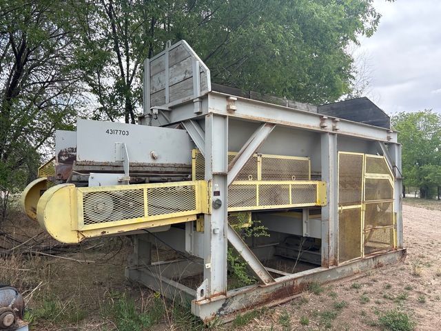 Shop built Belt Feeder 42 in x 21 ft Stationary Transfer Conveyor Belt