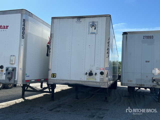 2017 Hyundai VC2530152 53 ft x 102 in T/A Van Trailer